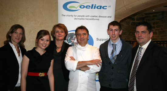Raymond Blanc presents Gluten Free Chef of the Year award 2009 Raymond Blanc presents Gluten Free Chef of the Year award 2009