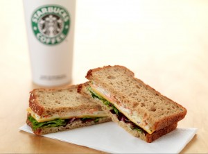 Gluten free sandwich from Starbucks