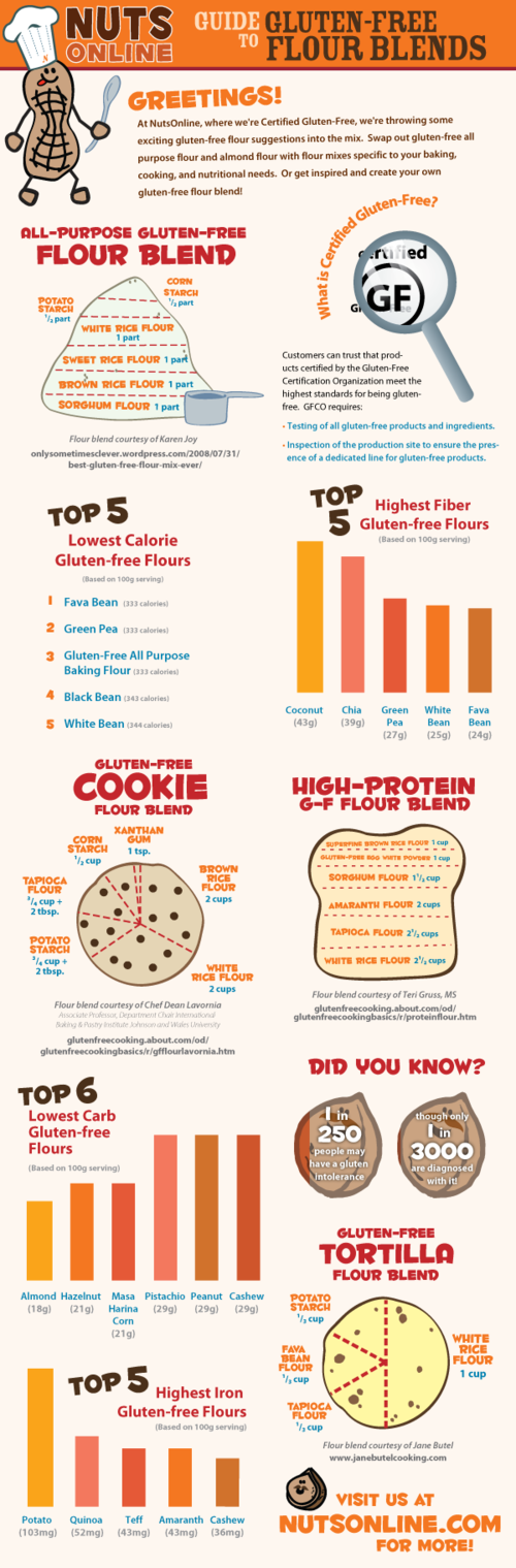 Guide to Gluten Free Flours