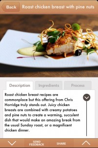 Gluten Free Recipes App screenshot from the Gluten Free Recipes App