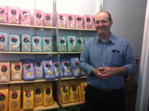 Rebelicious Foods stand at the Allergy and Free From Show Rebelicious Foods stand
